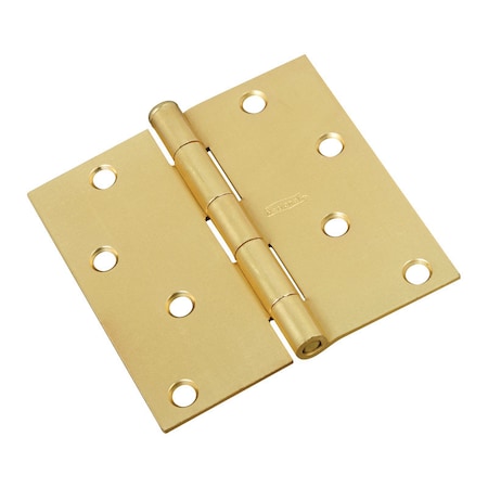 National Hardware National Hardware 4 in. L Satin Brass Door Hinge 1 pk N830-231